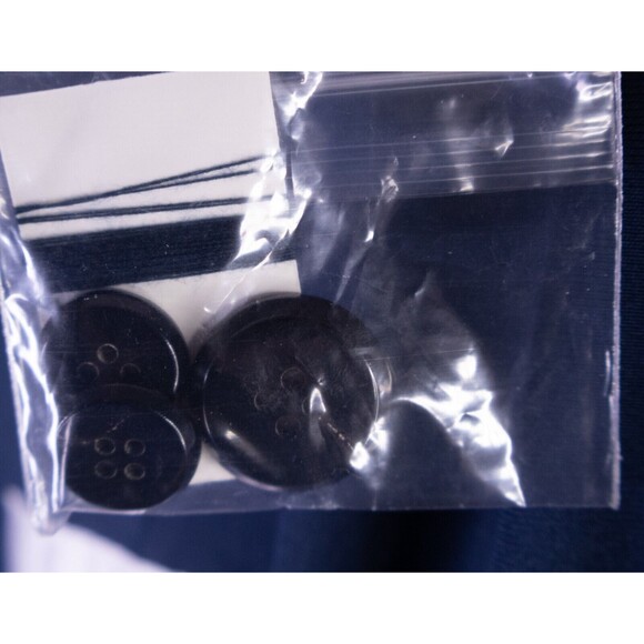 Sene Solid Blue Sport Blazer Unstructured Blazer Jacket Coat Size 52S NWOT - Picture 11 of 14